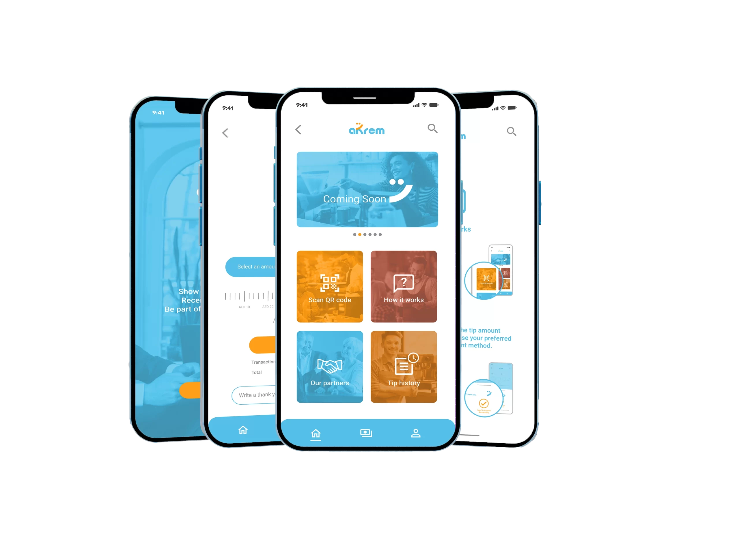 Akrem App created by Start Tech app development company in Dubai