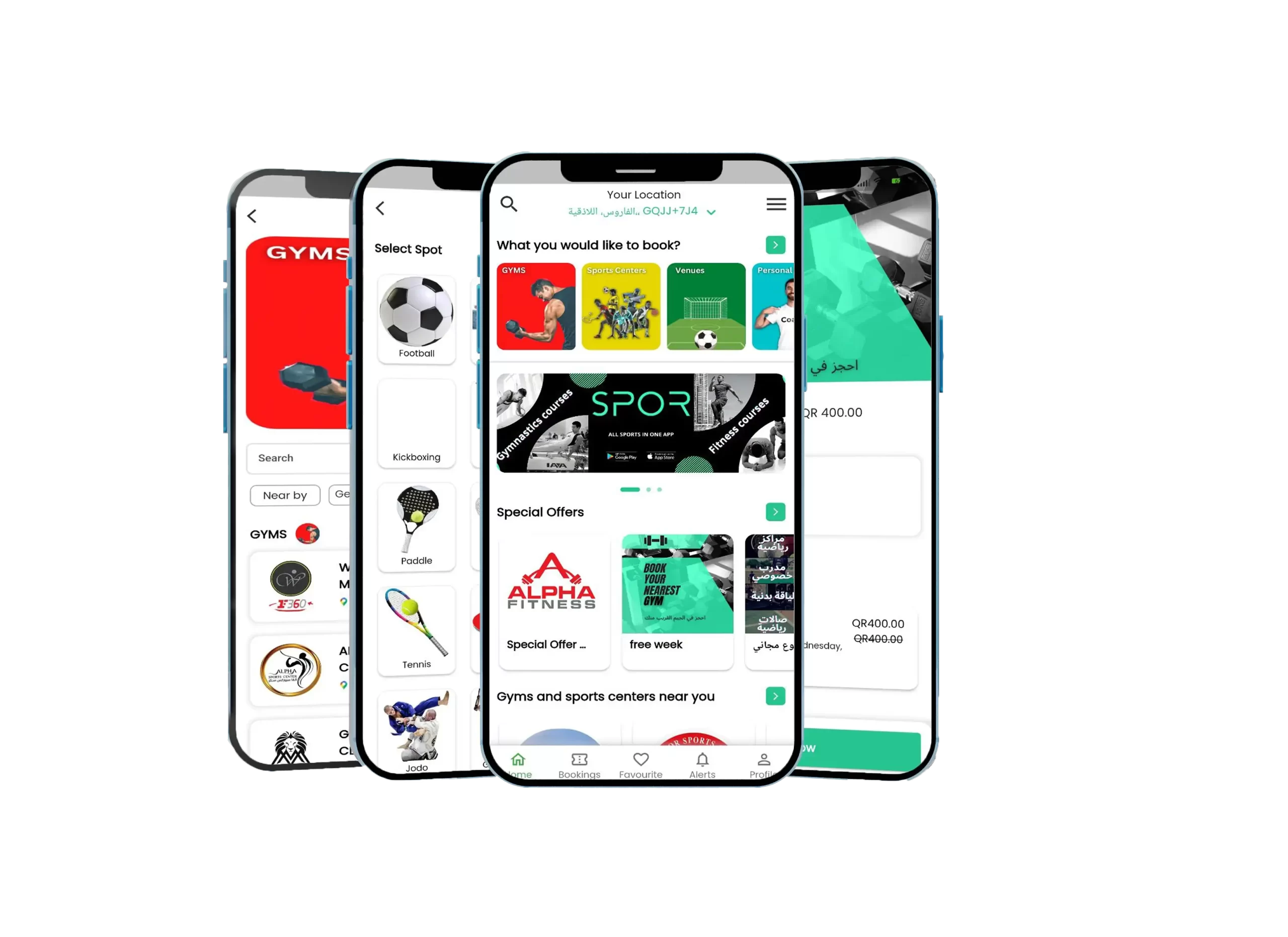 SPOR Qatar App developed by Start Tech