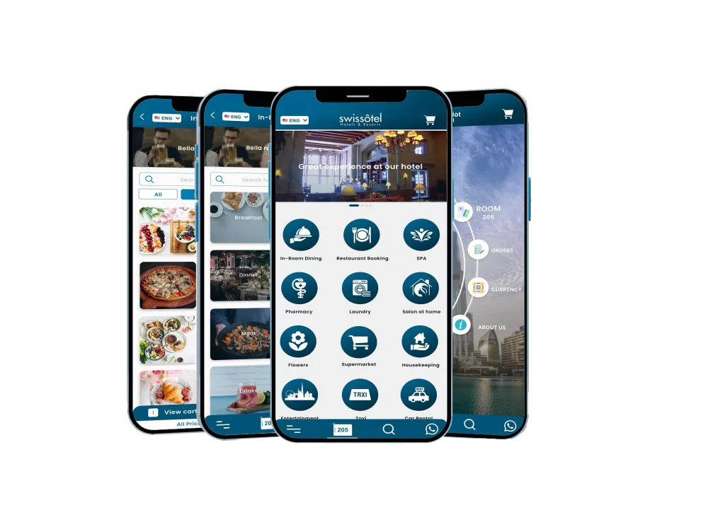 The digital hotelier app made by Start Tech