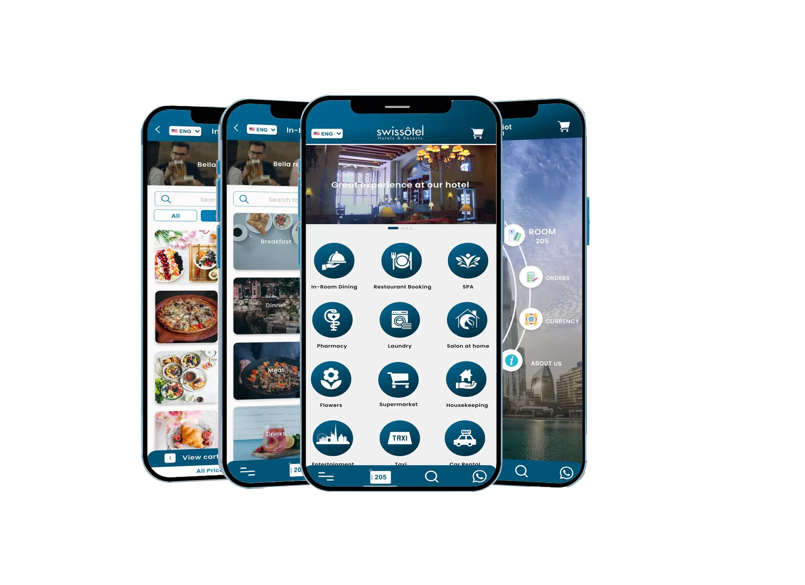 The digital hotelier app made by Start Tech